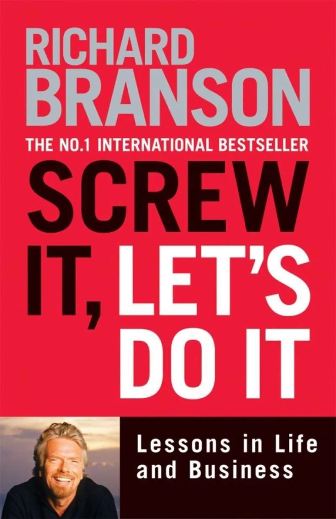 Richard Branson Screw It, Let's Do It Book Cover
